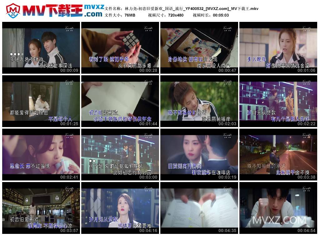 林力尧-初恋旧爱新欢_国语_流行_YF400532